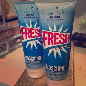 Body lotion bath & shower gel